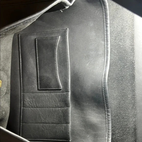 Vintage Coach Black Leather Briefcase - Picture 6 of 16